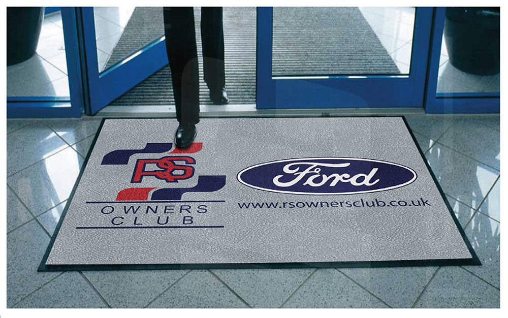 Ford logo garage mats #9