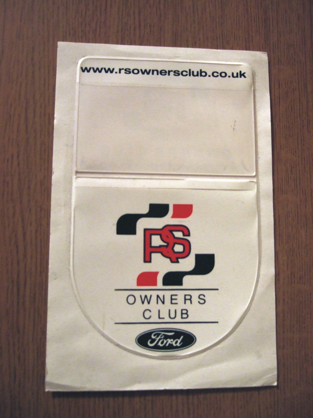 Ford focus rs tax disc holder #3