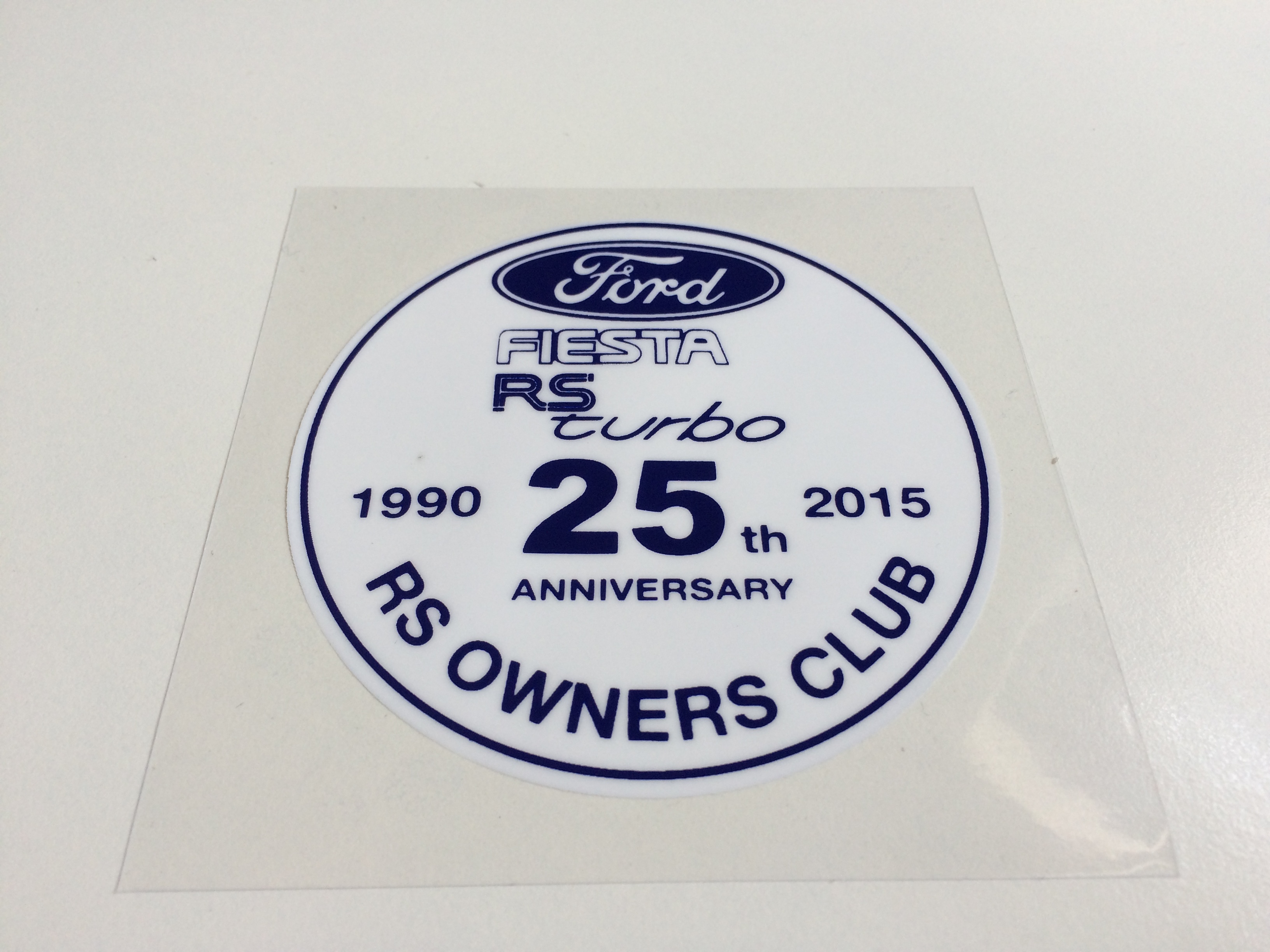 Ford fiesta owners club stickers #3
