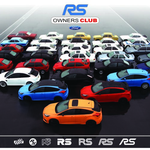 50 Years of the Ford RS Poster