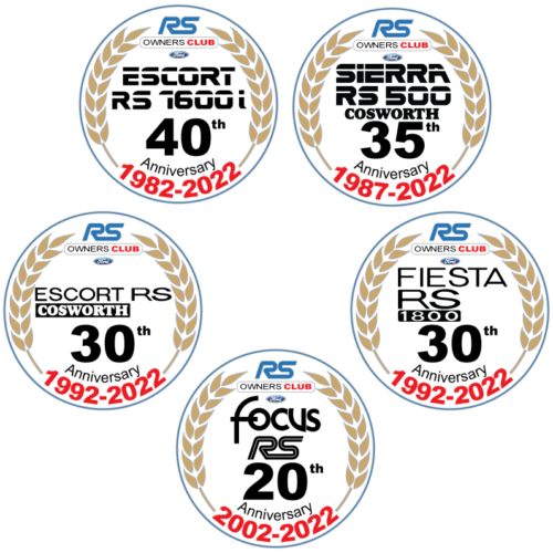 2022 Anniversary Stickers
