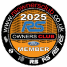 RSOC Members Tax Disc sticker