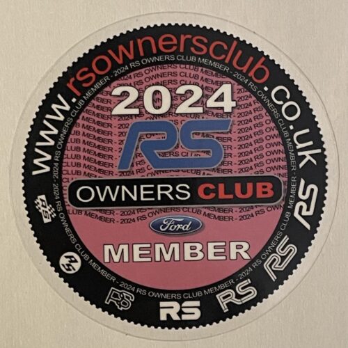 2024 Tax Disc sticker